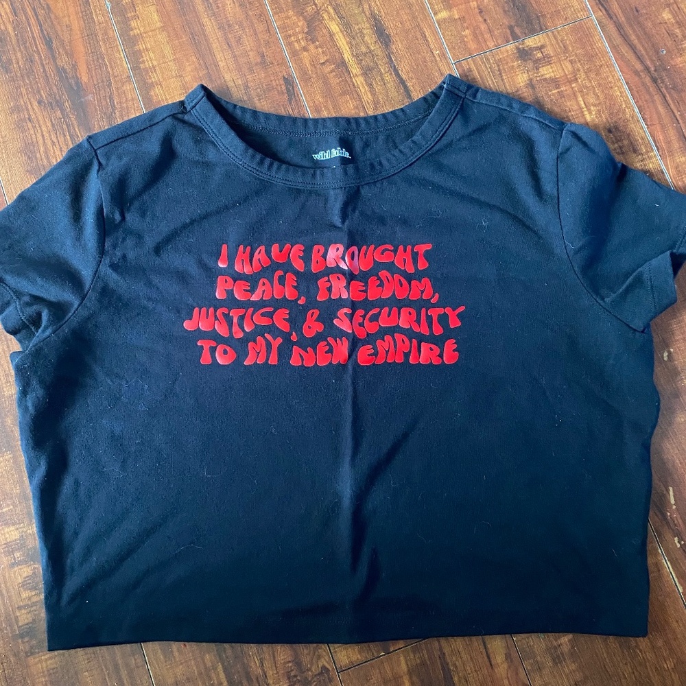 Custom Star Wars Crop Top